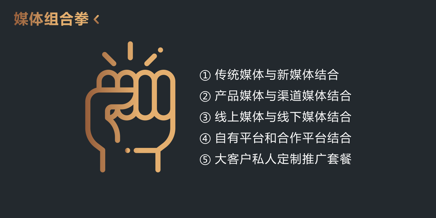 媒体组合拳